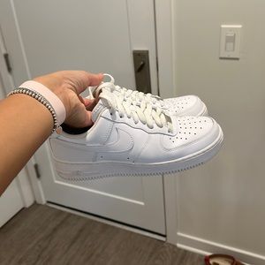 Air Force ones size 9 very lightly used